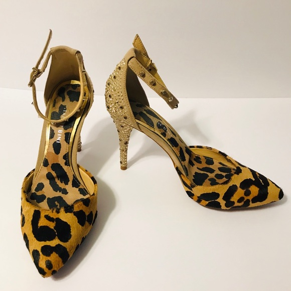 Gianni Bini leopard bundle of heels and wedges - Picture 3 of 6